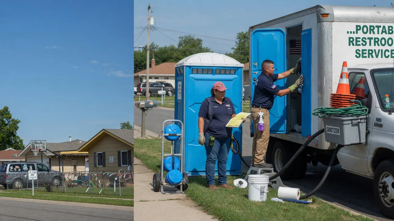 Portable Toilet Rental in Water View, VA near me